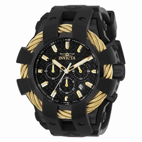 Invicta Men's Chronograph Watch - Bolt Sport Black Silicone Strap | 23866