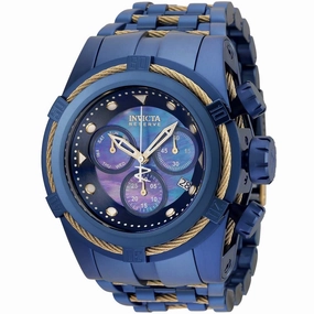 Invicta Men's Chronograph Watch - Reserve Bolt Zeus Mother of Pearl Dial | 35323