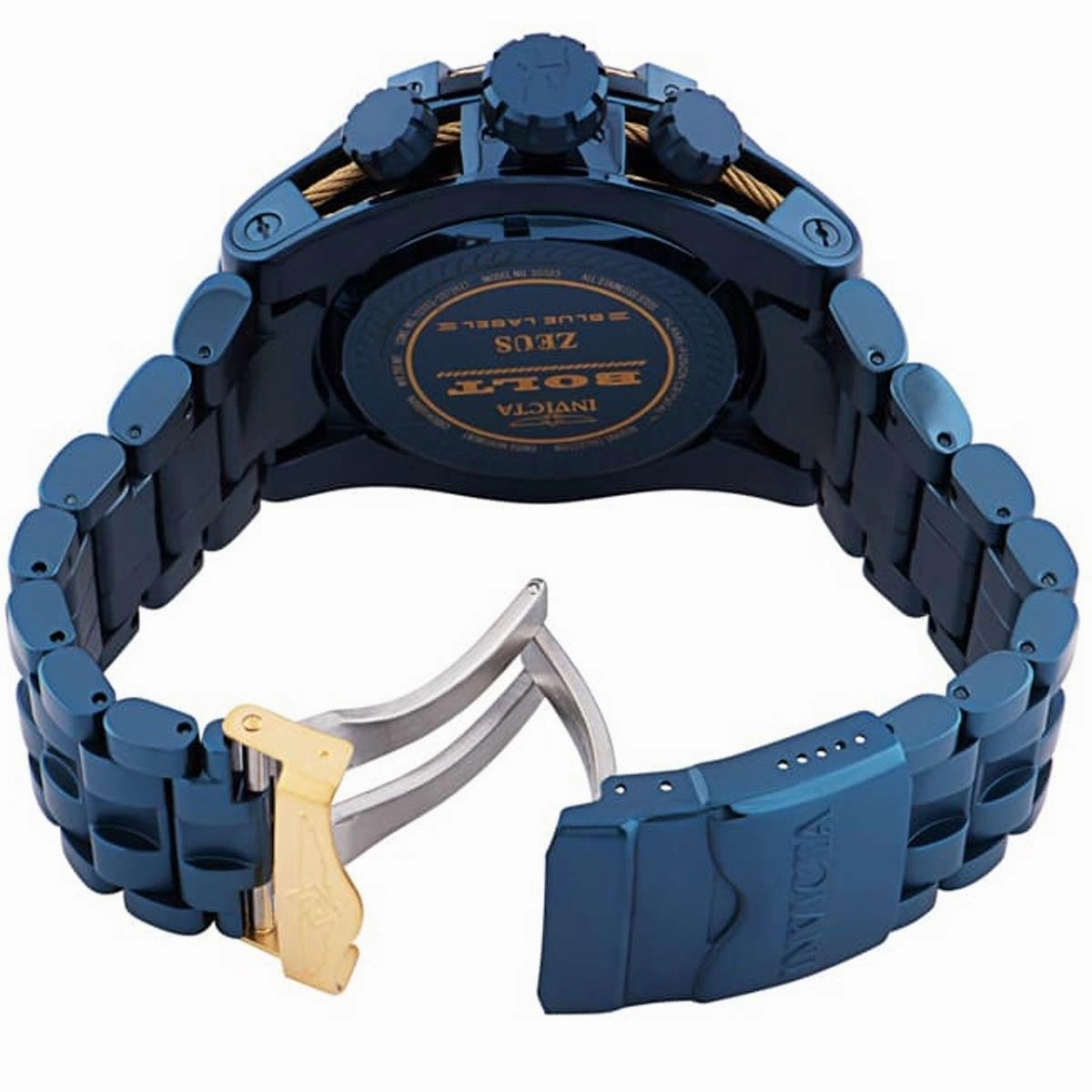 Invicta Men's Chronograph Watch - Reserve Bolt Zeus Mother of Pearl Dial | 35323