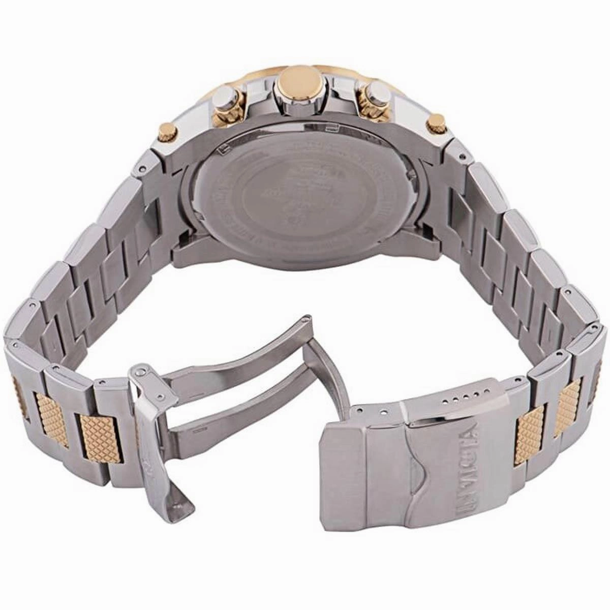 Invicta Men's Chronograph Watch - Specialty Gold and Silver Dial Bracelet | 34228