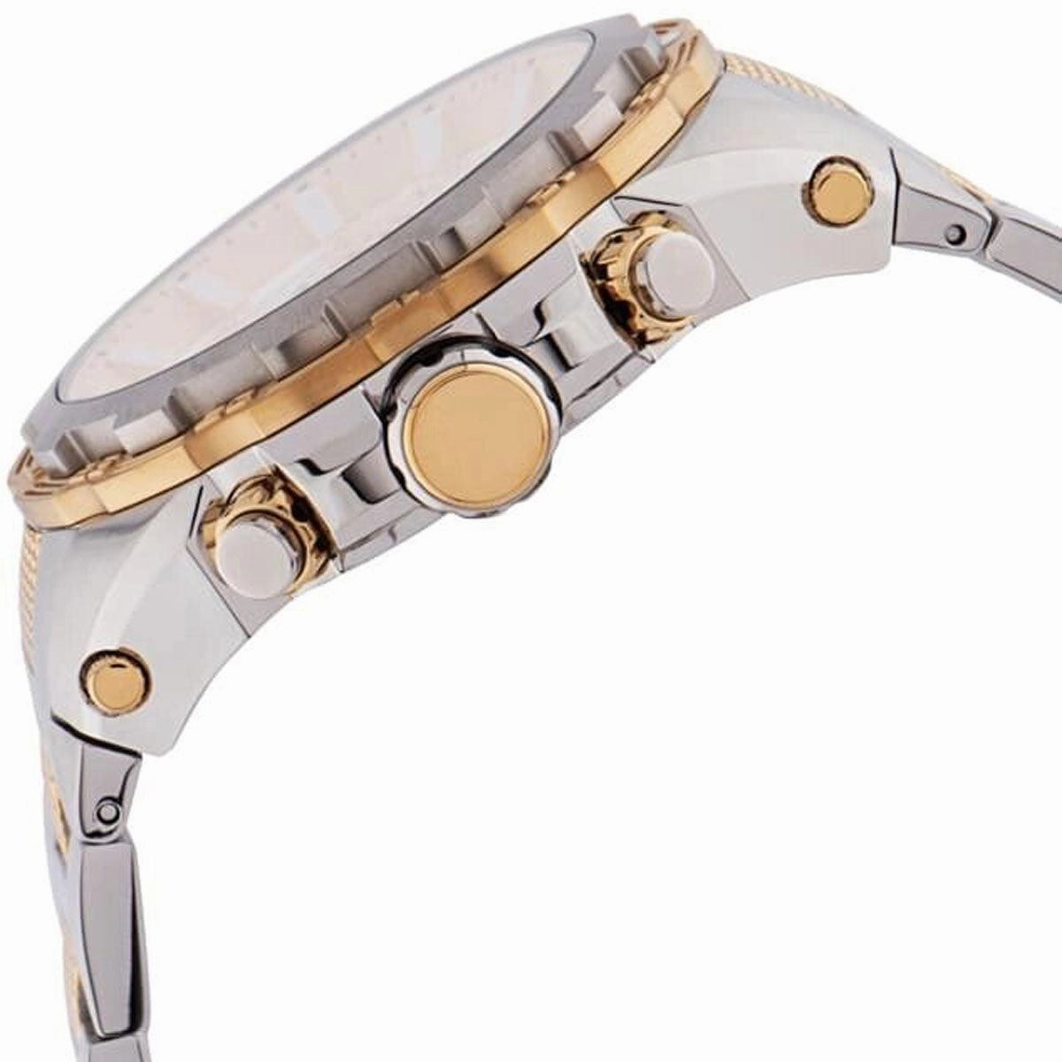 Invicta Men's Chronograph Watch - Specialty Gold and Silver Dial Bracelet | 34228