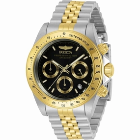Invicta Men's Chronograph Watch - Speedway Japan Quartz Two Tone Bracelet | 30992