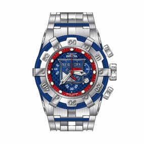 Invicta Men's Quartz Watch - NHL New York Rangers Chronograph Bracelet Dive | 42018