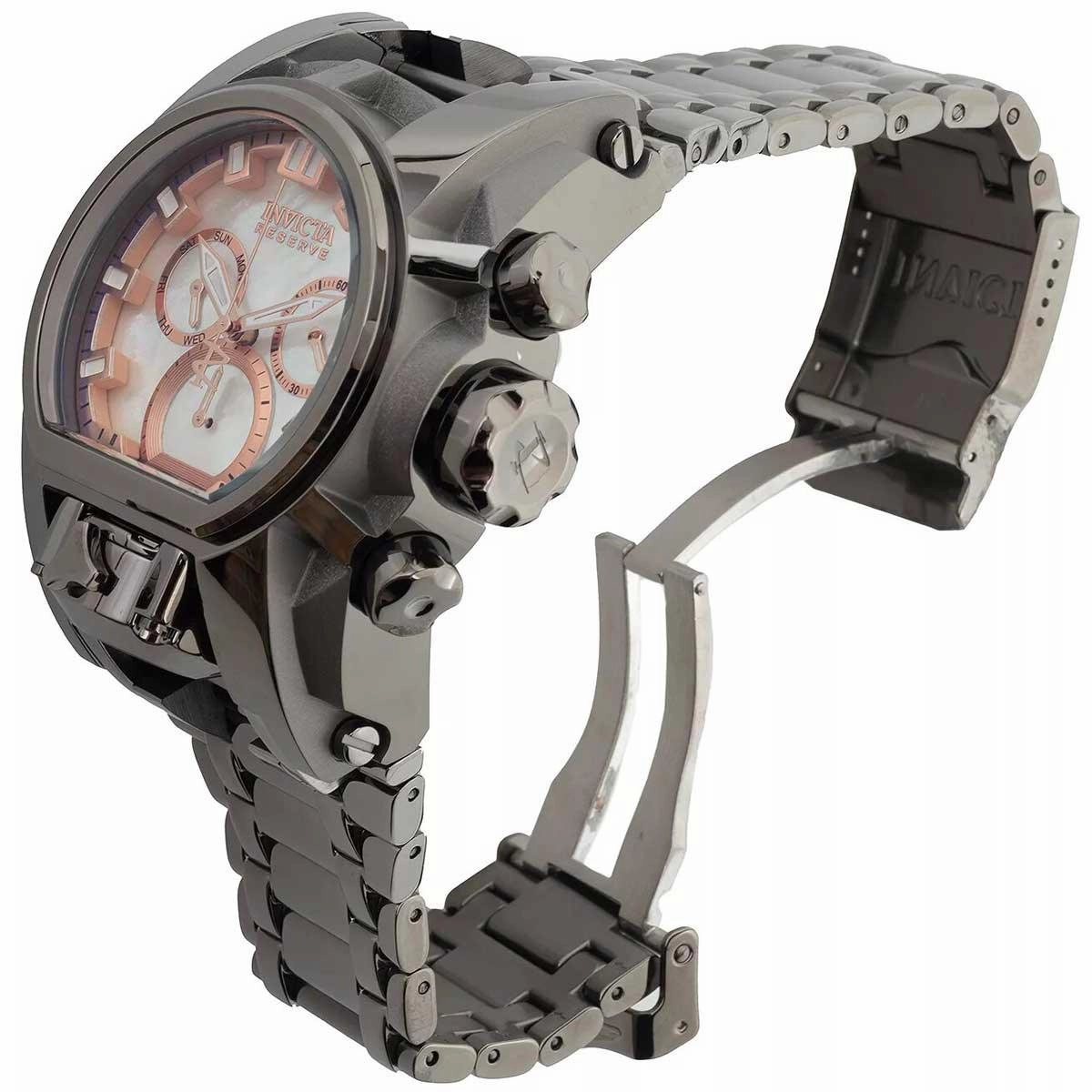 Invicta Men's Quartz Watch - Reserve Bolt Zeus Magnum Chronograph Bracelet | 34132