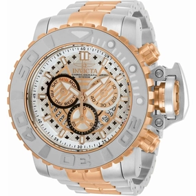 Invicta Men's Quartz Watch - Sea Hunter Chronograph Two Tone Bracelet | 30909