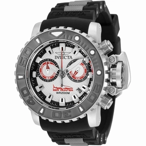 Invicta Men's Quartz Watch - Sea Hunter Chronograph White and Black Dial | 33238