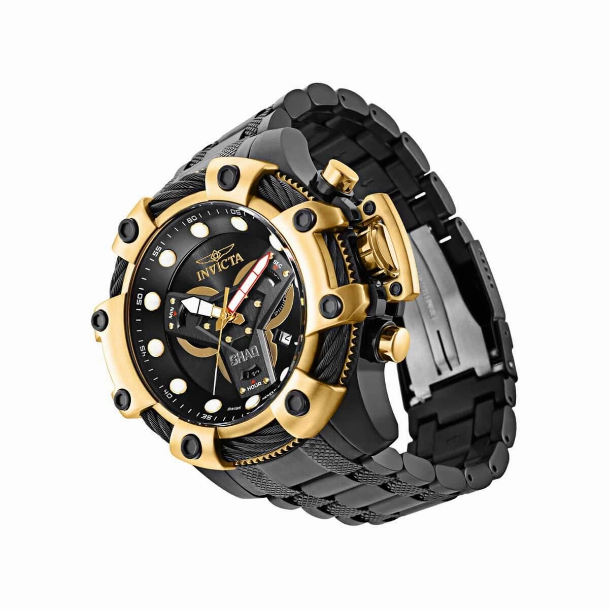 Invicta Men's Quartz Watch - Shaq Chronograph Stainless Steel Bracelet | 33657