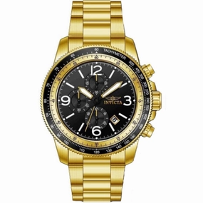 Invicta Men's Quartz Watch - Specialty Chronograph Yellow Gold SS Bracelet | 35662