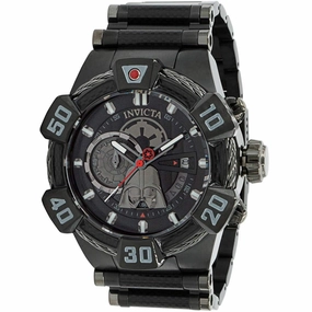 Invicta Men's Quartz Watch - Star Wars Darth Vader Chronograph SS Bracelet | 37682