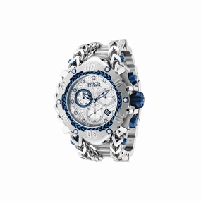 Invicta Men's Watch - Gladiator Reserve Chrono Silver Dial Steel Bracelet | 36626