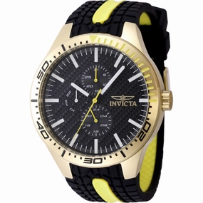 Invicta Men's Watch - Invicta Racing Yellow Gold Case Black and Yellow Strap | 48873