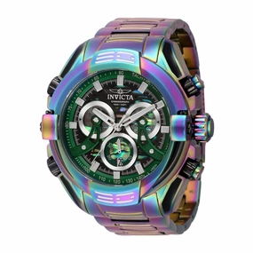 Invicta Men's Watch - Mammoth Chronograph Date Display Iridescent Bracelet | 37530