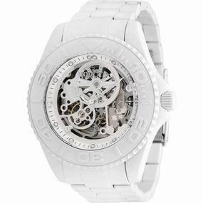 Invicta Men's Watch - Pro Diver White Skeleton Dial Stainless Steel Bracelet | 35249