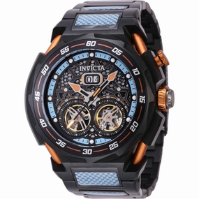Invicta Men's Watch - S1 Rally Blue Glass Fiber and Black Steel Bracelet | 43806