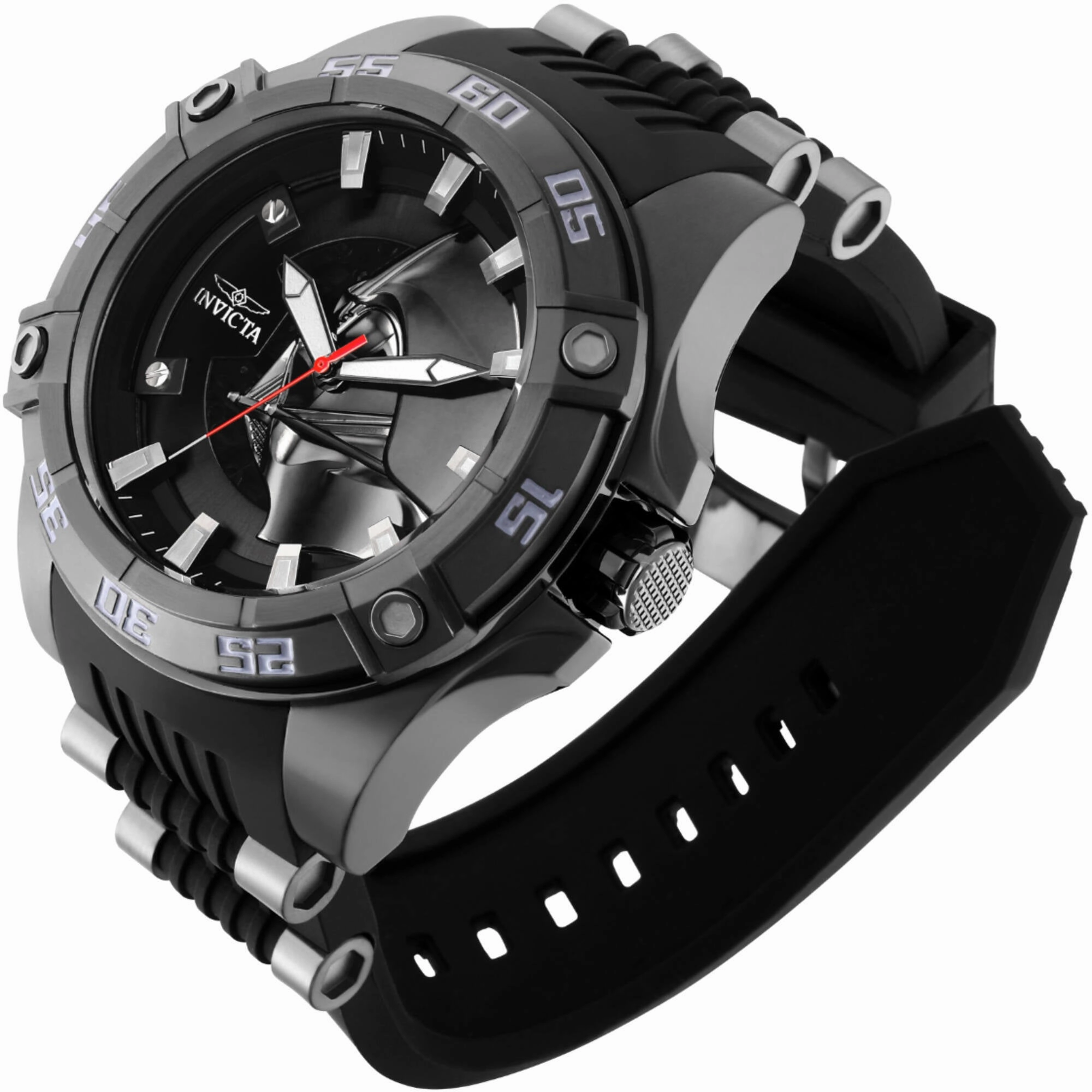 Invicta Men's Watch - Star Wars Automatic Black and Gunmetal Dial Strap | 31692