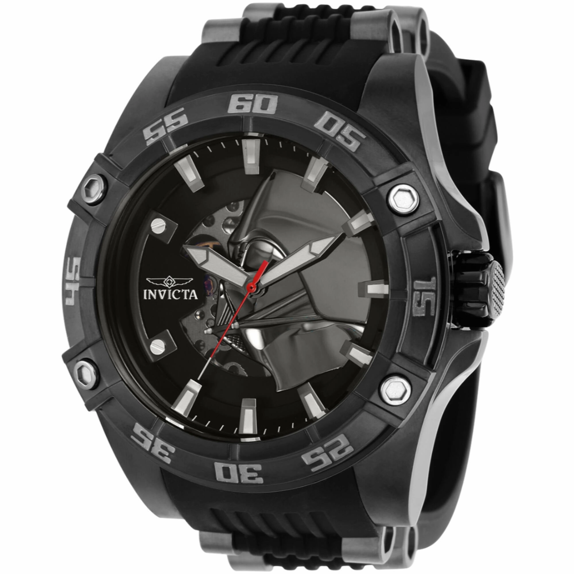 Invicta Men's Watch - Star Wars Automatic Black and Gunmetal Dial Strap | 31692