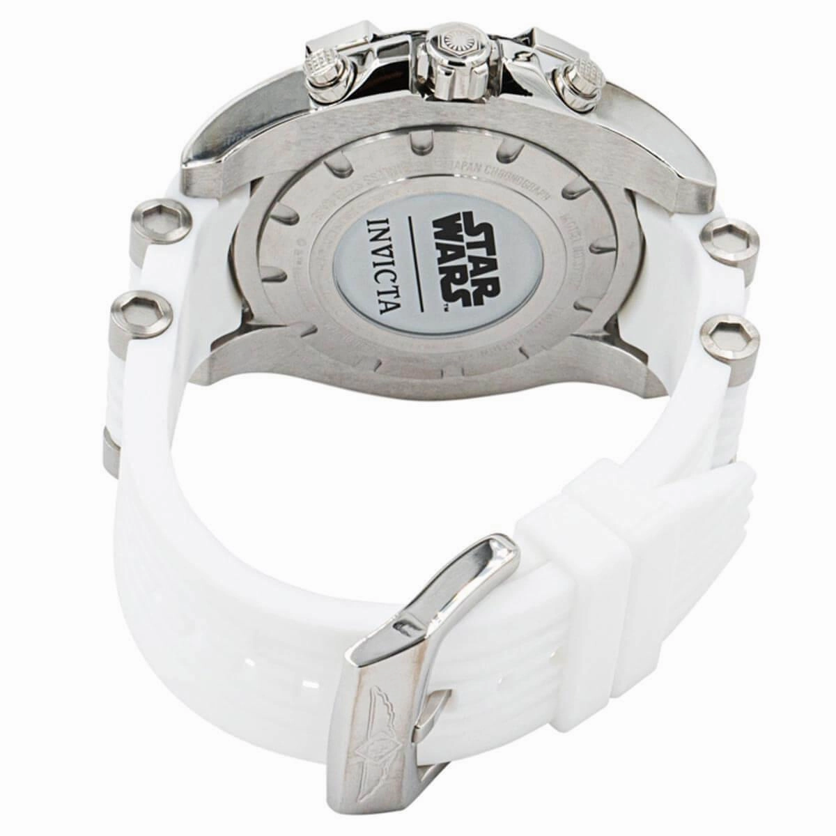 Invicta Men's Watch - Star Wars Captain Phasma White and Silver Tone Strap | 37207