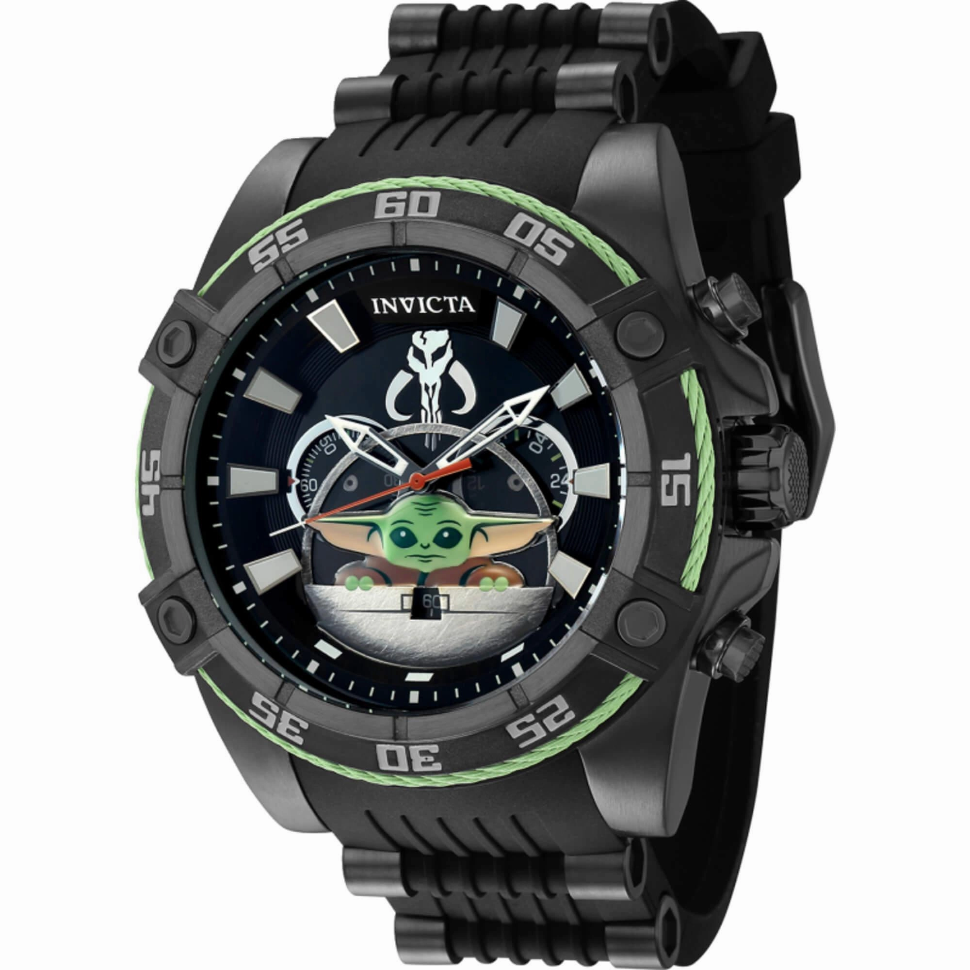 Invicta Men's Watch - Star Wars The Child Quartz Chronograph Rotating Bezel | 41218
