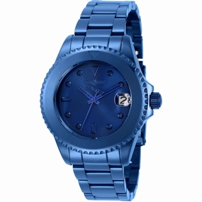 Invicta Women's Automatic Watch - Pro Diver Blue Stainless Steel Bracelet | 35043