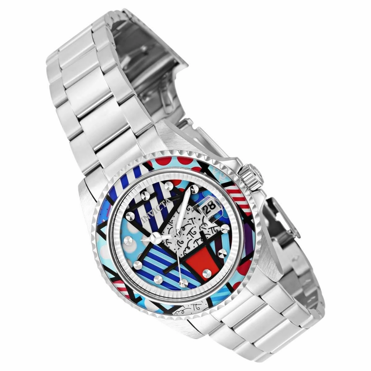 Invicta Women's Quartz Watch - Britto Silver Tone Stainless Steel Bracelet | 32399