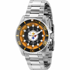 Invicta Women's Quartz Watch - NFL Pittsburgh Steelers Rotating Bezel Steel | 36950