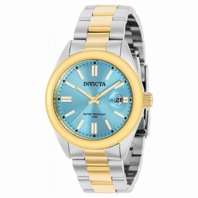 Invicta Women's Watch - Pro Diver Zager Exclusive TT Case Light Blue Dial | 38490