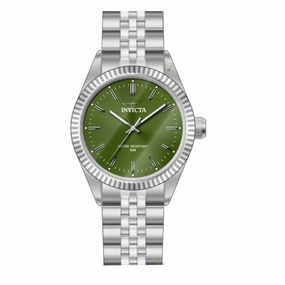 Invicta Women's Watch - Specialty Quartz Green Dial Stainless Steel Bracelet | 49217