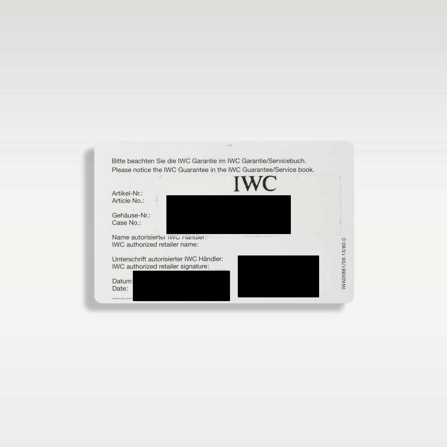 IWC Aquatimer IW329001