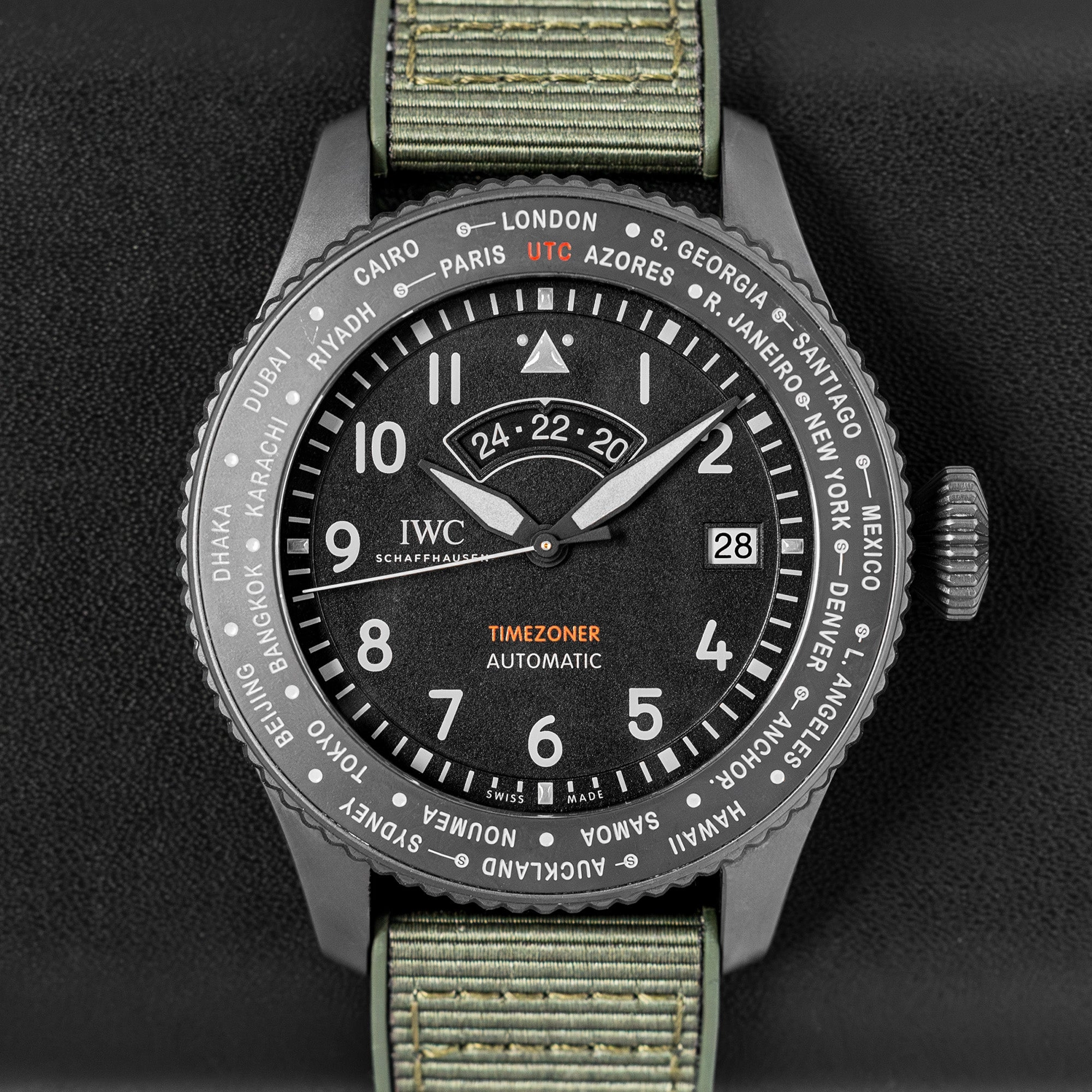 IWC Pilot's Watch Timezoner Top Gun IW395505