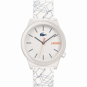 LACOSTE 2010956 Analogue White Dial Men's Watch
