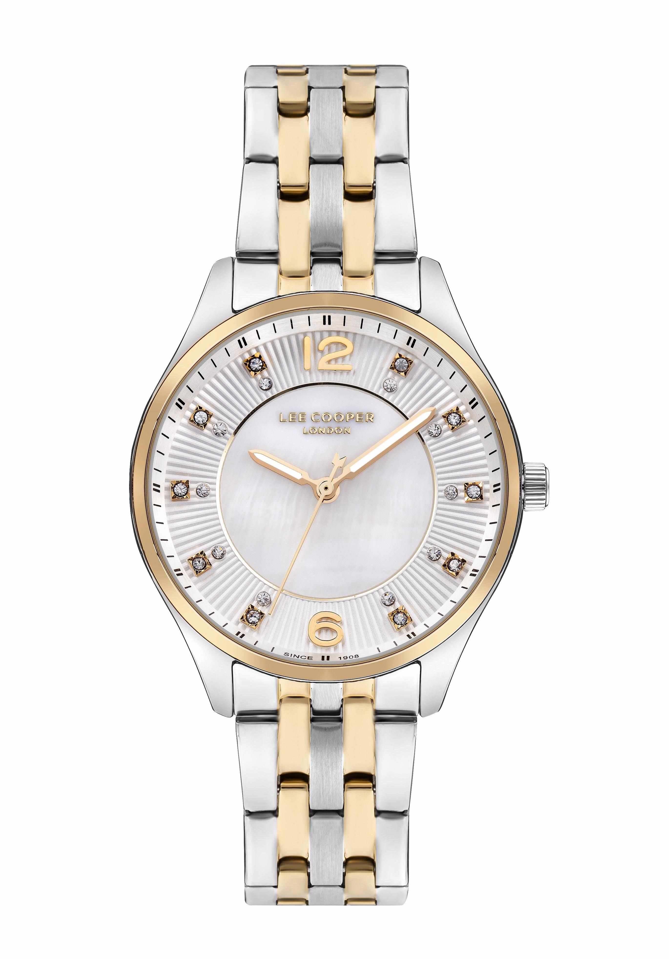 Lee Cooper - LC07832.220 - Women's Super Metal Silver/Gold Watch