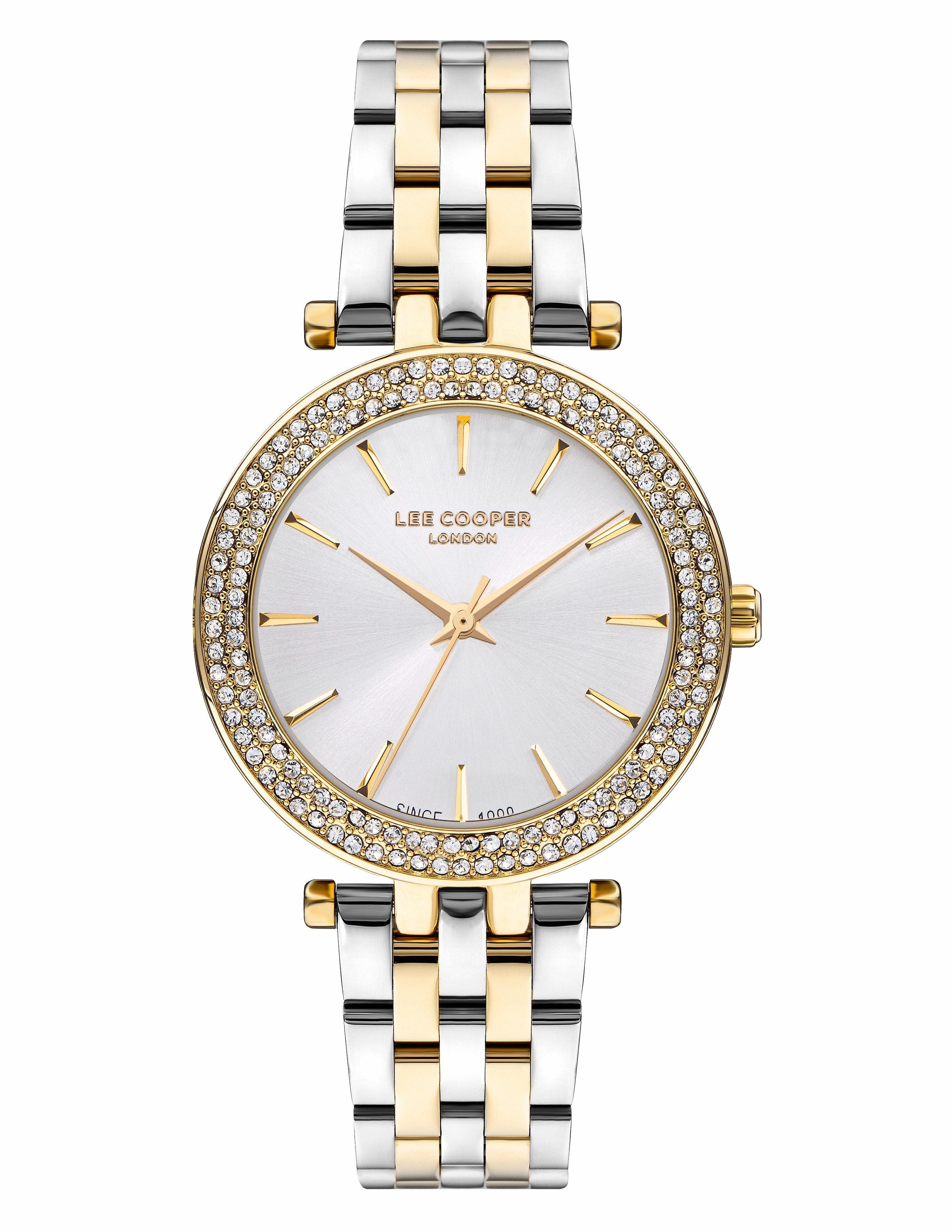 Lee Cooper - LC07864.230 - Women's Super Metal Silver/Gold Watch