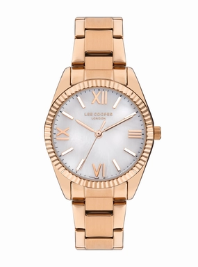 Lee Cooper - LC07868.420 - Women's Super Metal Rose Gold Watch