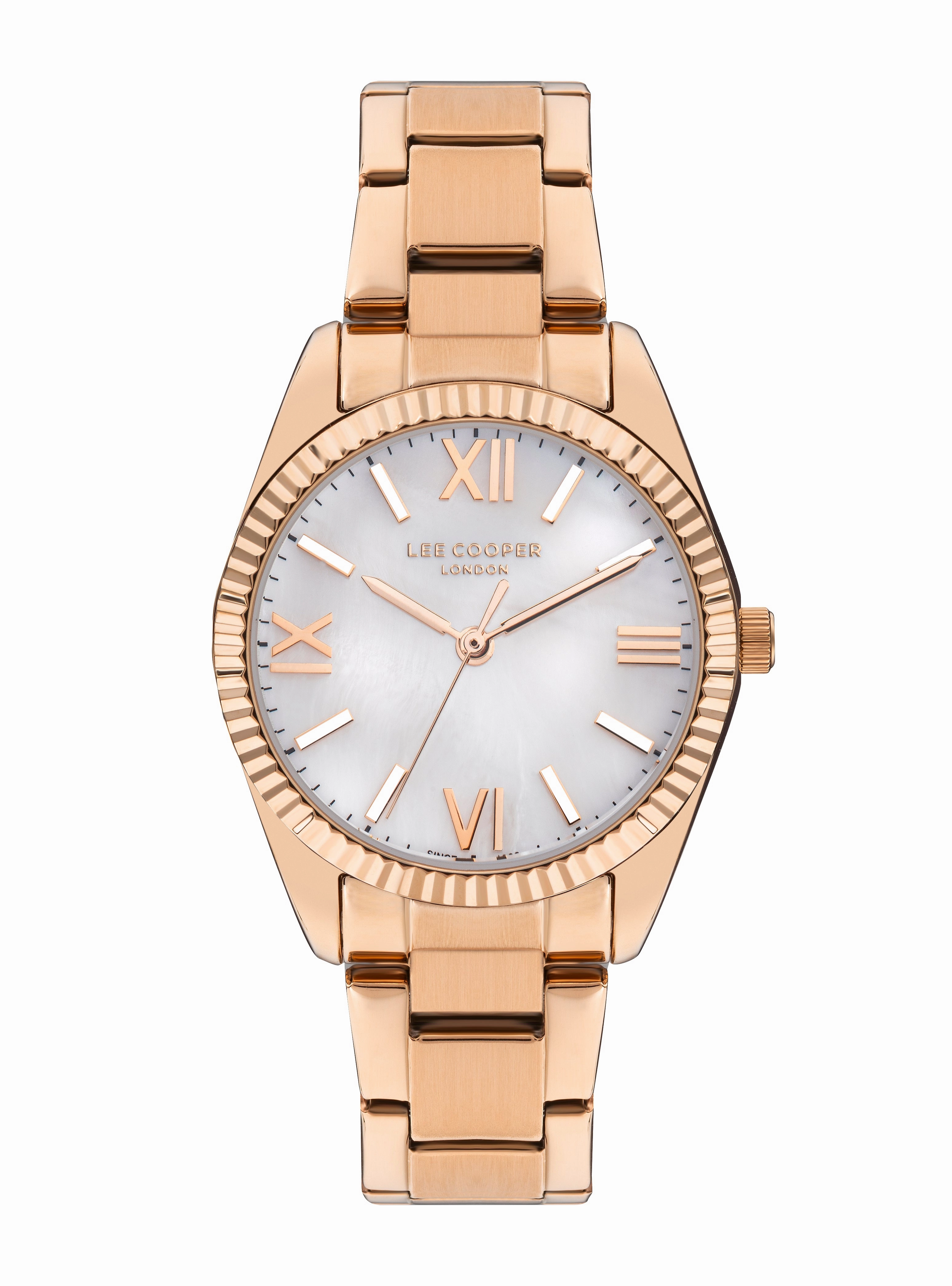 Lee Cooper - LC07868.420 - Women's Super Metal Rose Gold Watch
