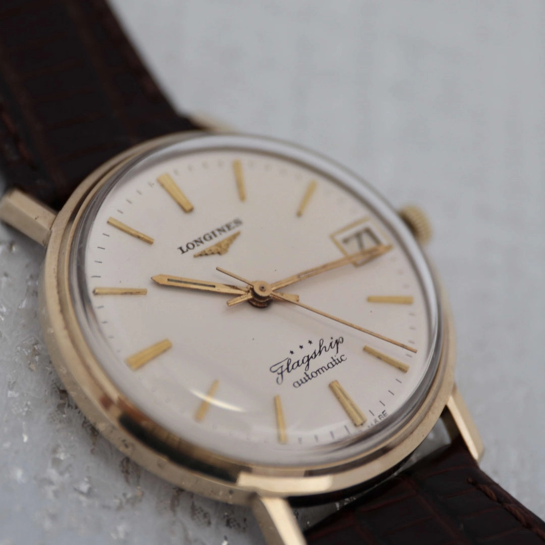 Longines Flagship Ref. 3418 "Big Ship" 9k Gold, 1967