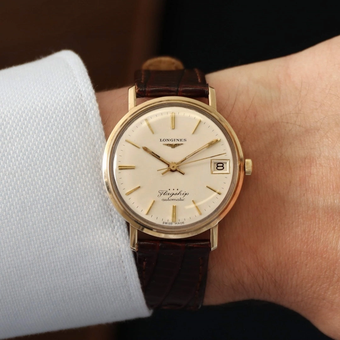 Longines Flagship Ref. 3418 "Big Ship" 9k Gold, 1967