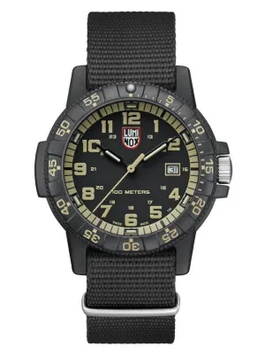 Luminox 0320 Series LEATHERBACK SEA TURTLE GIANT Khaki Mens Watch 0333