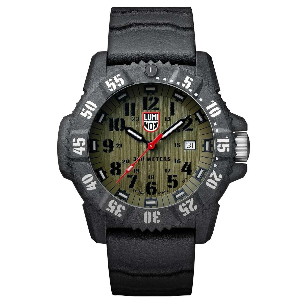 Luminox Master Carbon Seal 3800 Men's Green Dial Watch | 3813