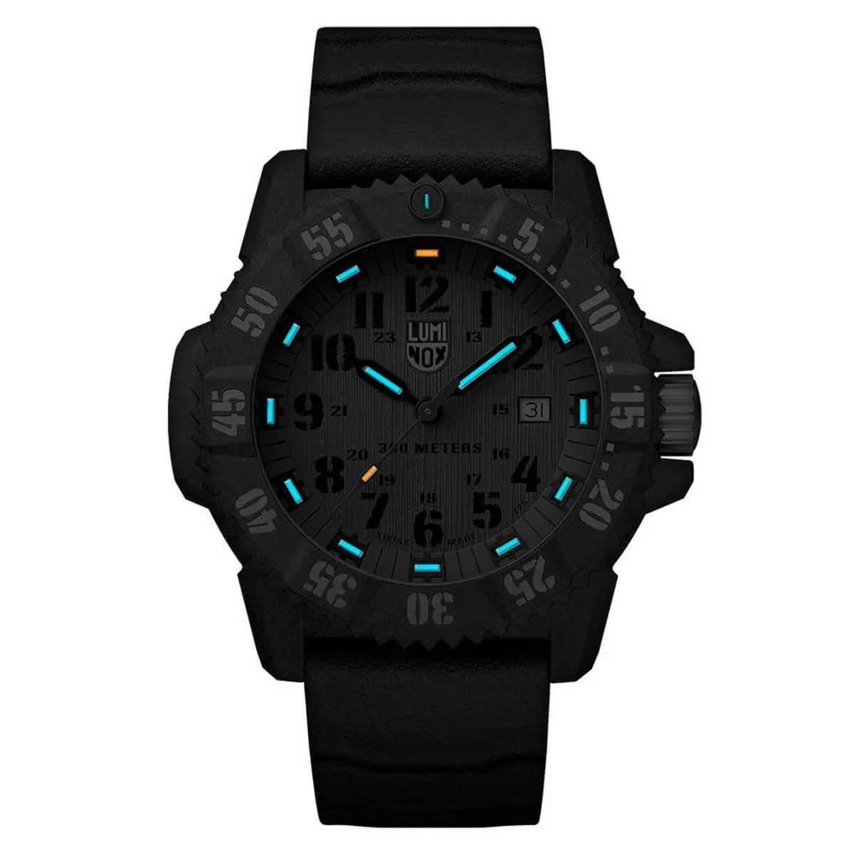 Luminox Master Carbon Seal 3800 Men's Green Dial Watch | 3813