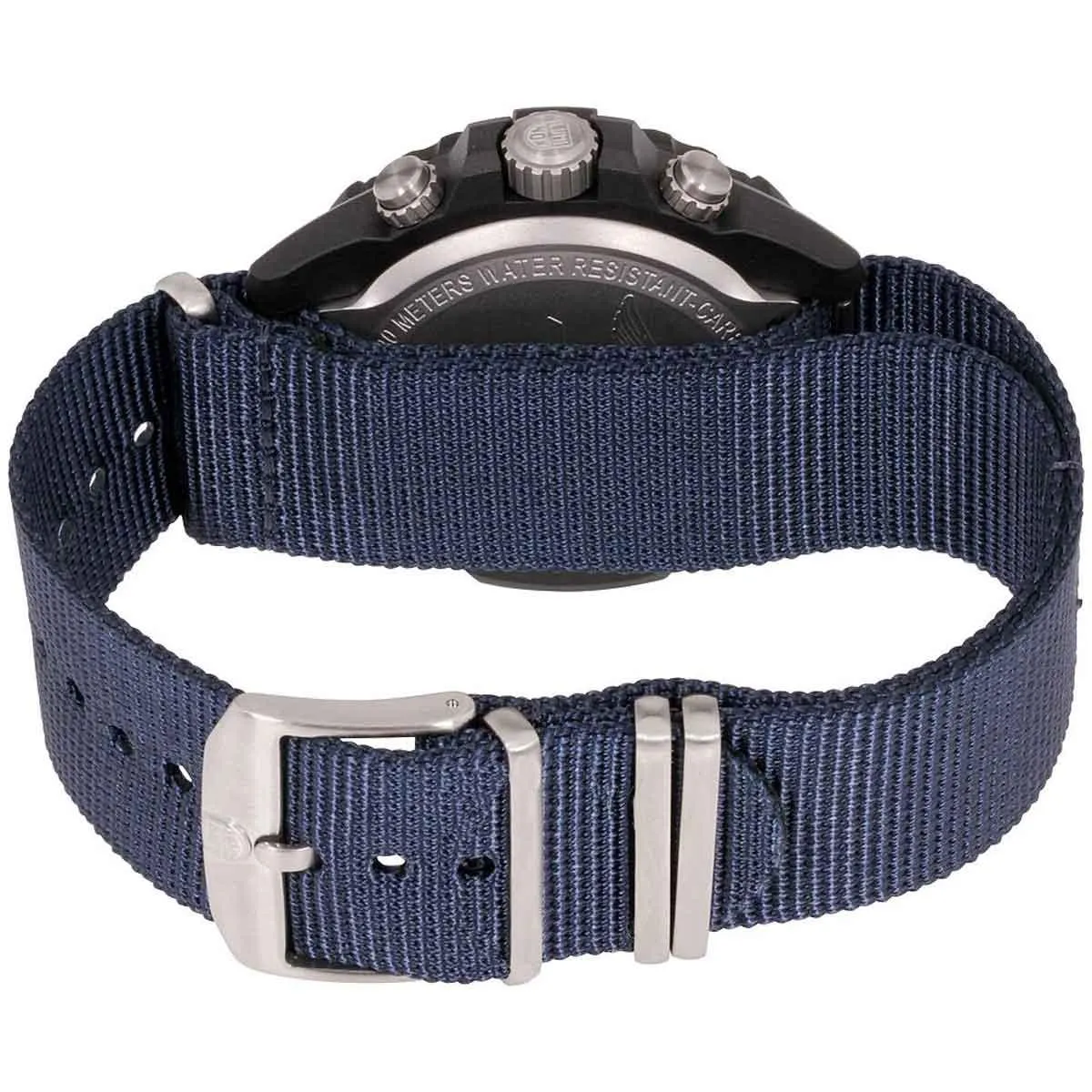 Luminox Men's Quartz Watch - Navy Seal Chronograph Blue Dial Nylon Strap | 3583.ND