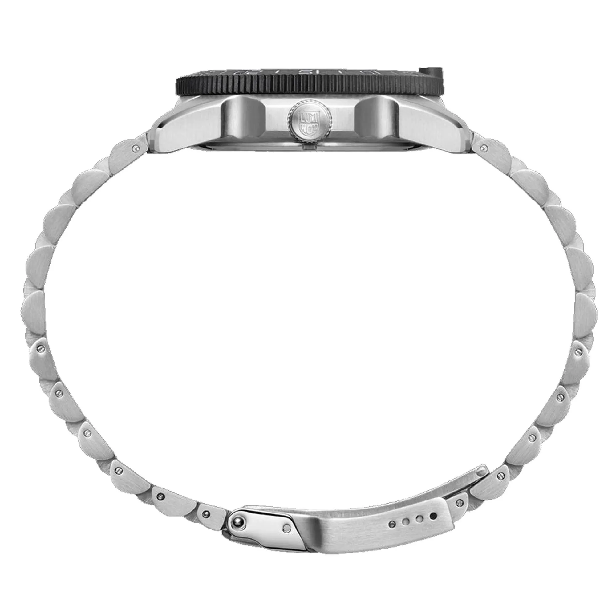 Luminox Men's Quartz Watch - Pacific Diver Ripple MOP Dial Silver Bracelet | 3126.M