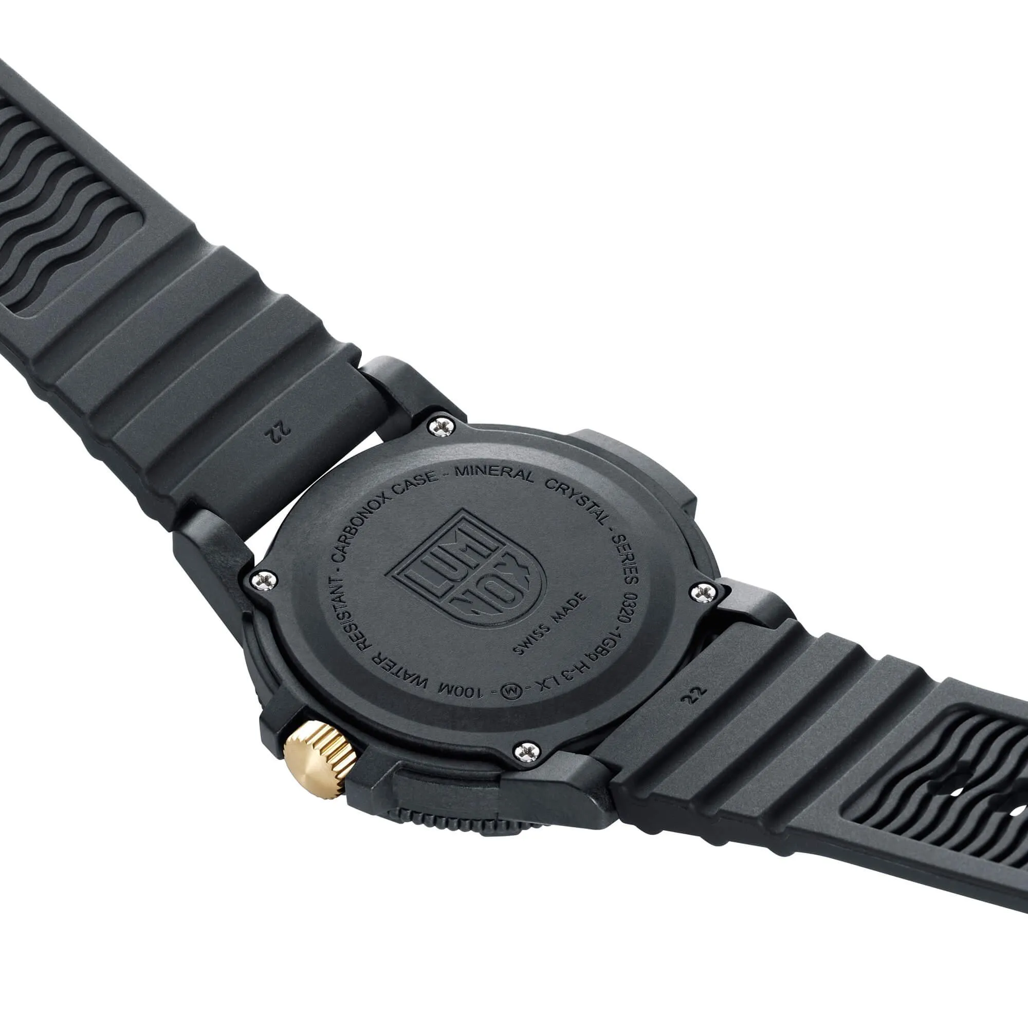 Luminox Men's Watch - Leatherback Sea Turtle Giant Black Rubber Strap | XS.0325.GP