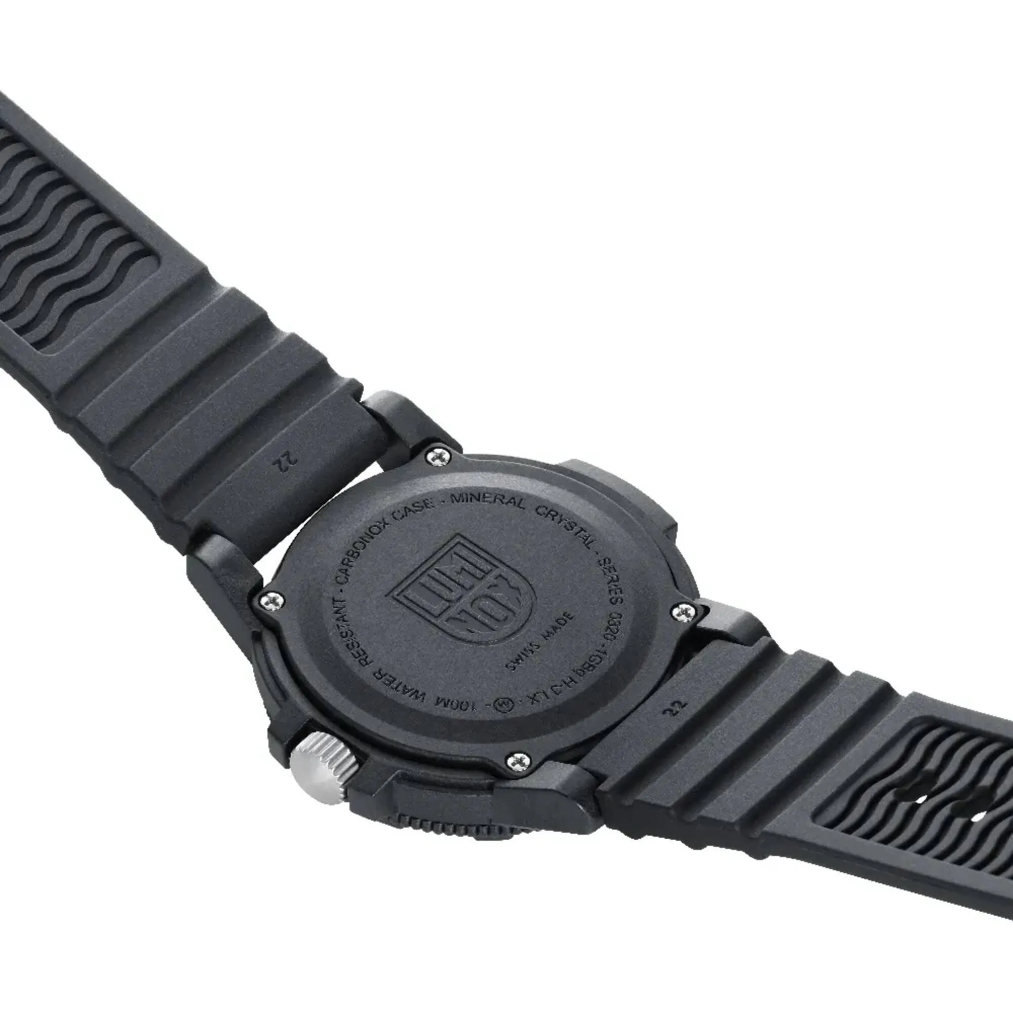 Luminox Men's Watch - Leatherback SEA Turtle Giant Black Silicone Strap | XS.0325