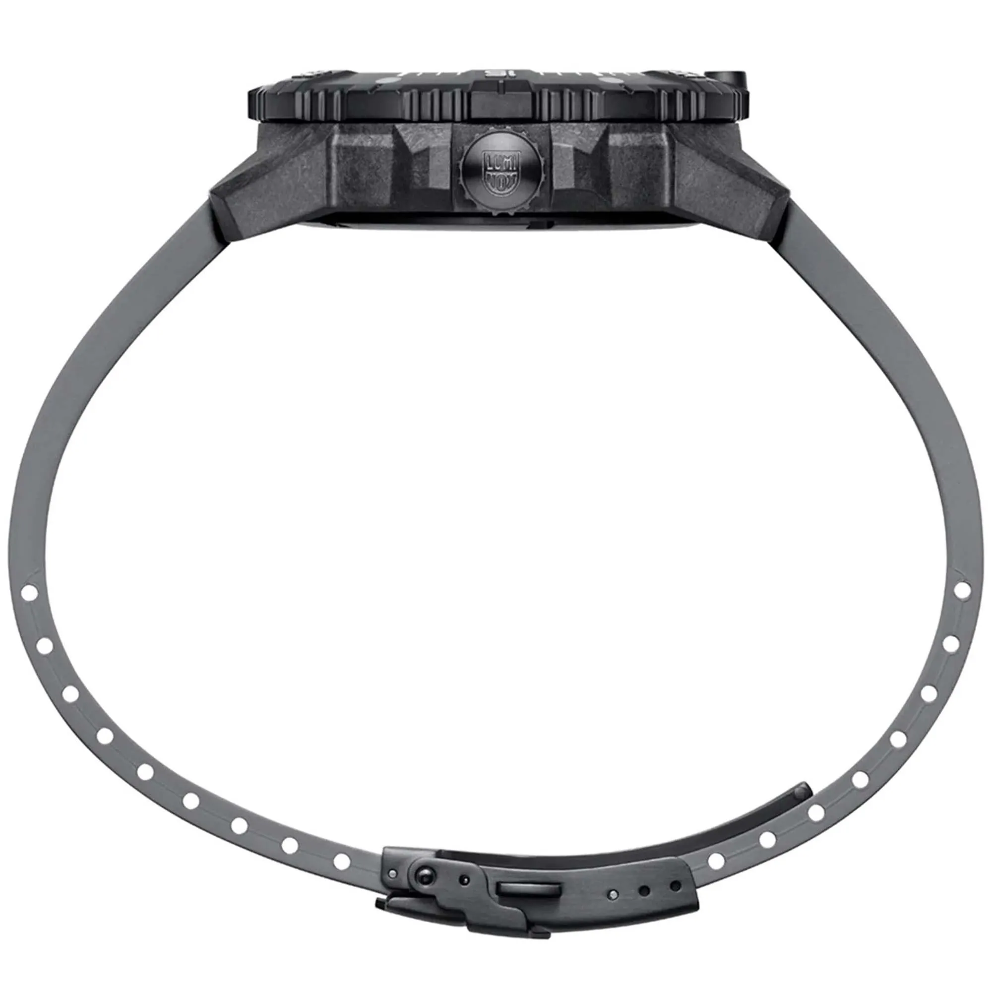 Luminox Men's Watch - Master Carbon Seal Automatic Black Dial Grey Strap | XS.3862