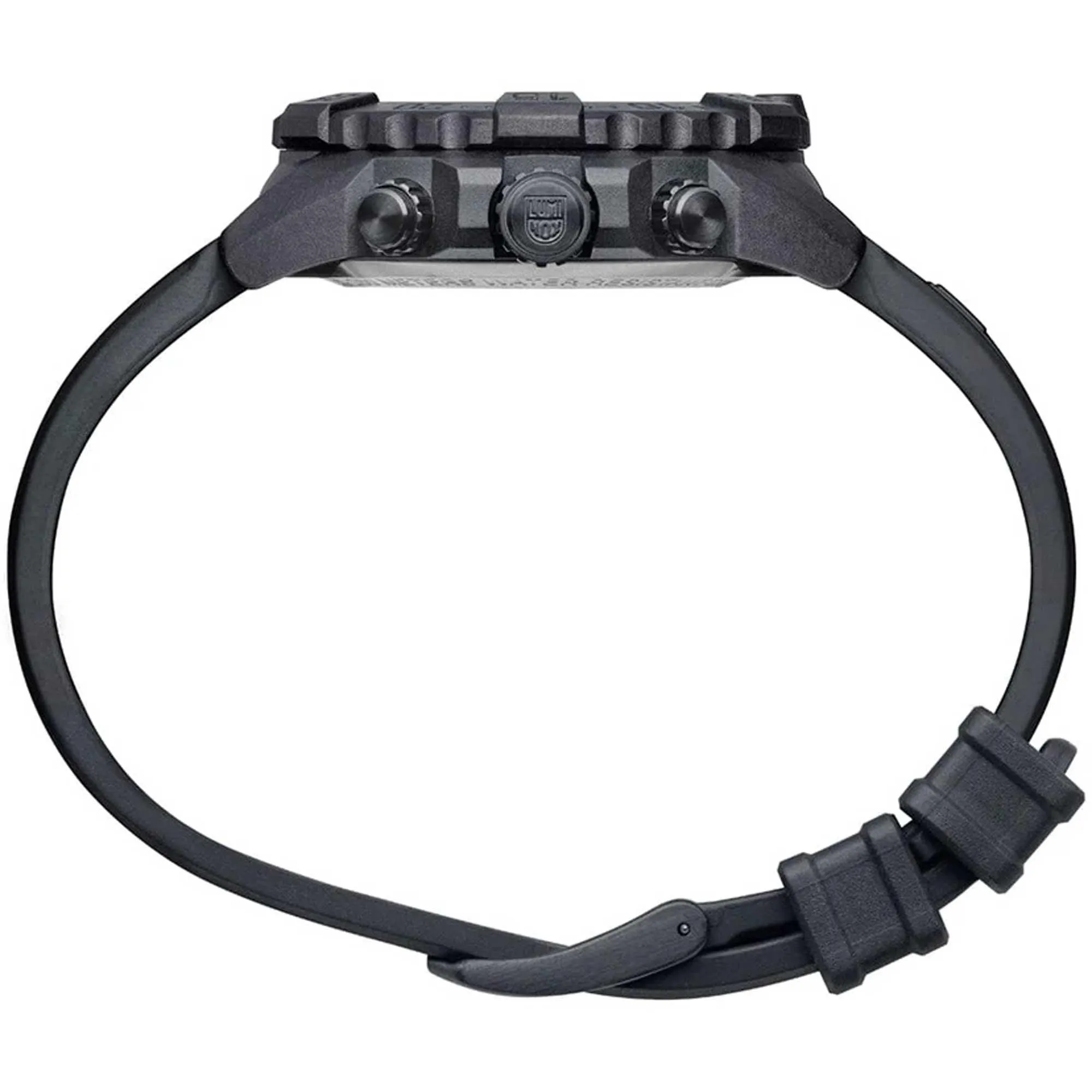 Luminox Men's Watch - Navy Seal Chronograph Military Black Dial Strap | XS.3581.SIS