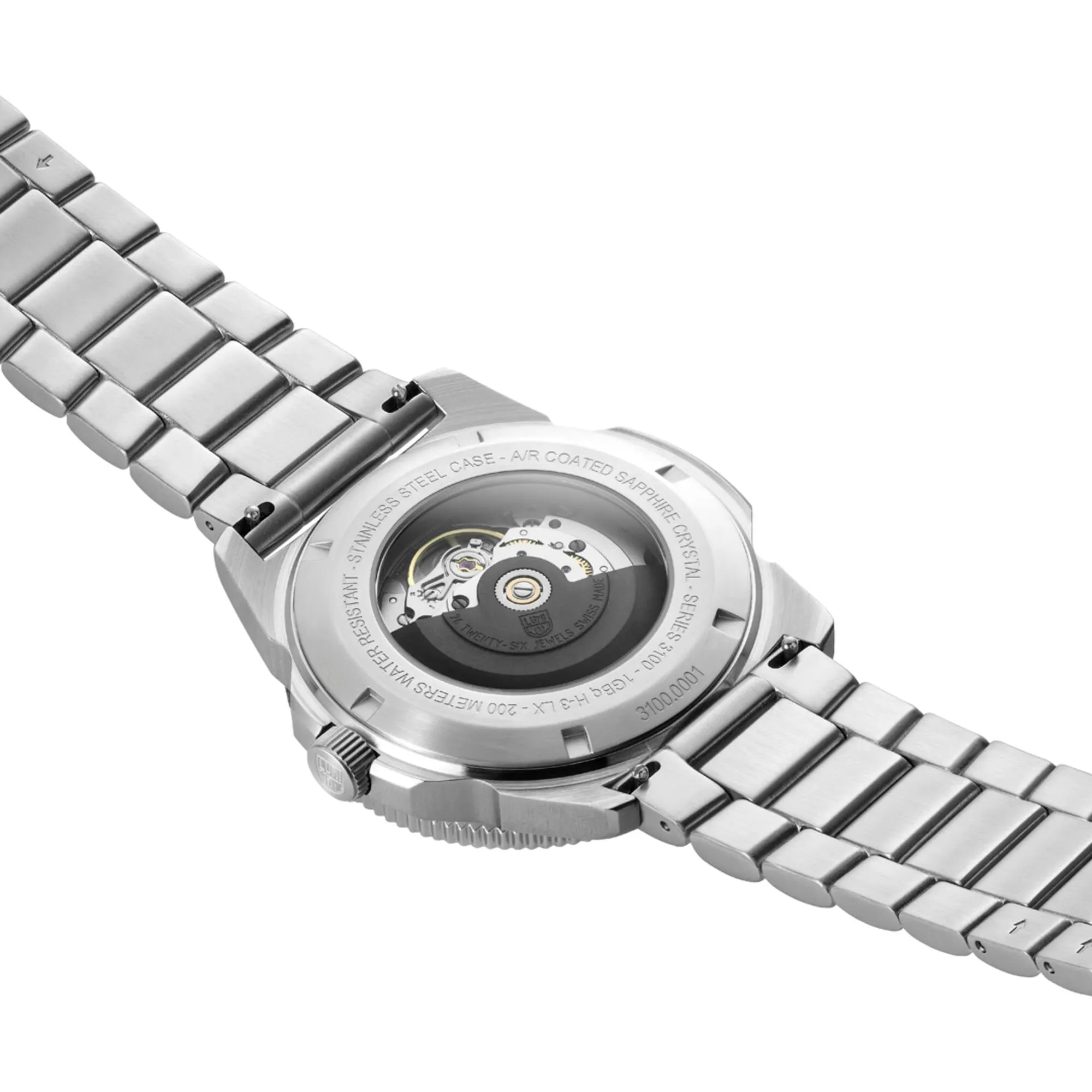 Luminox Men's Watch - Pacific Diver Automatic Blue Dial Silver Bracelet | XS.3104