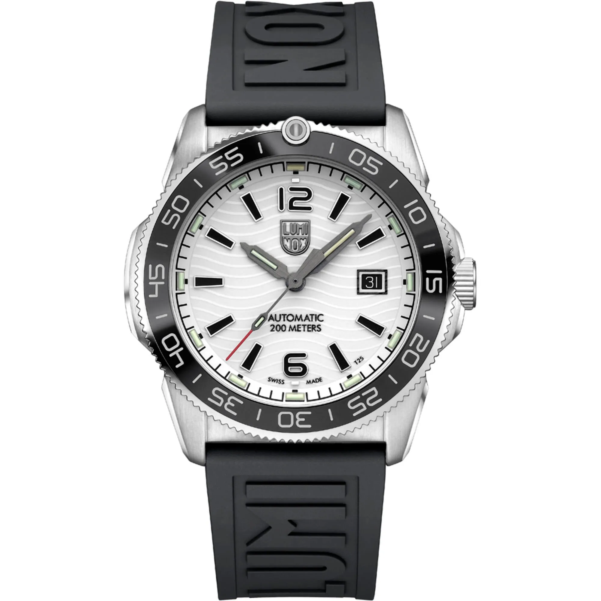 Luminox Men's Watch - Pacific Diver Automatic White Dial Rubber Strap | XS.3101.H