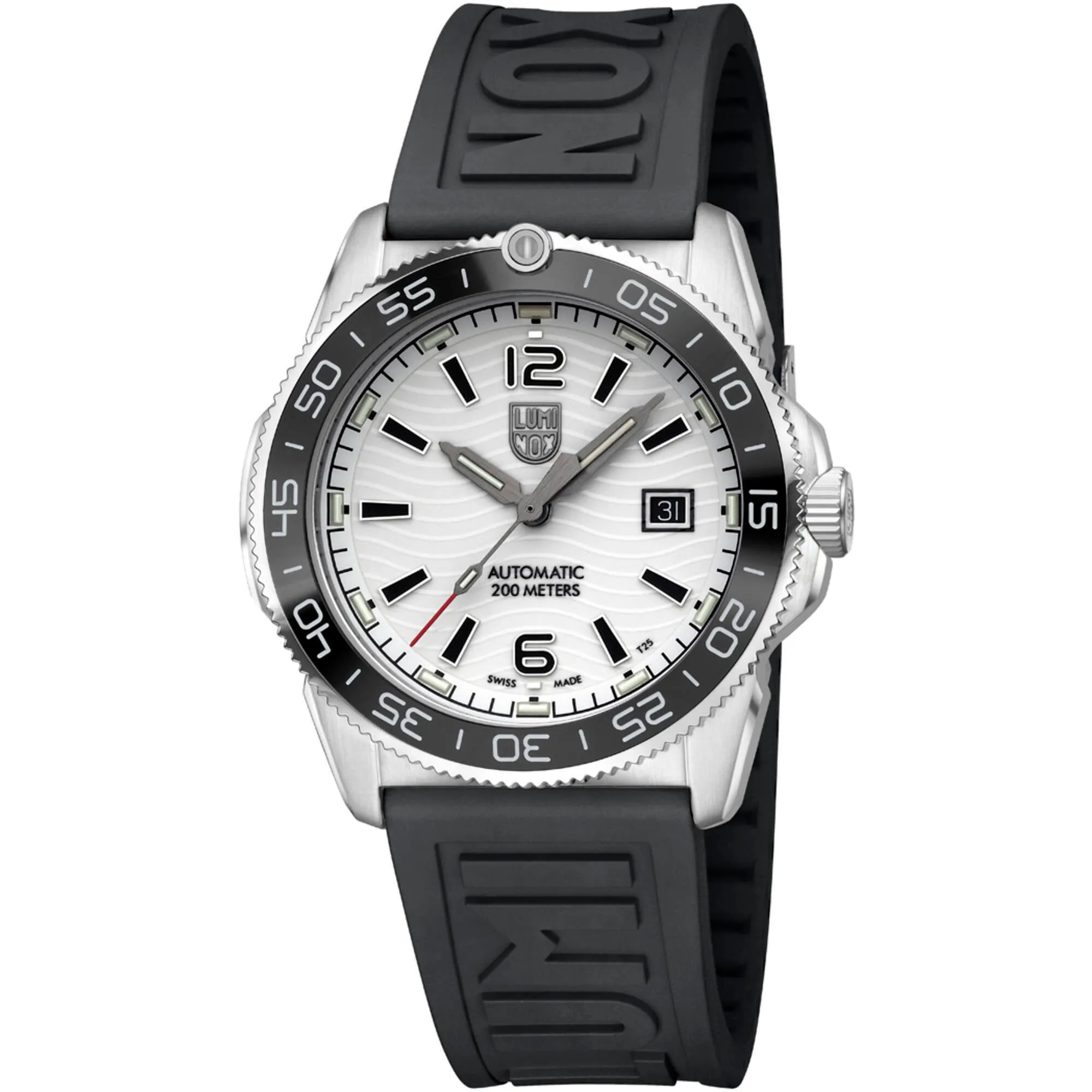 Luminox Men's Watch - Pacific Diver Automatic White Dial Rubber Strap | XS.3101.H