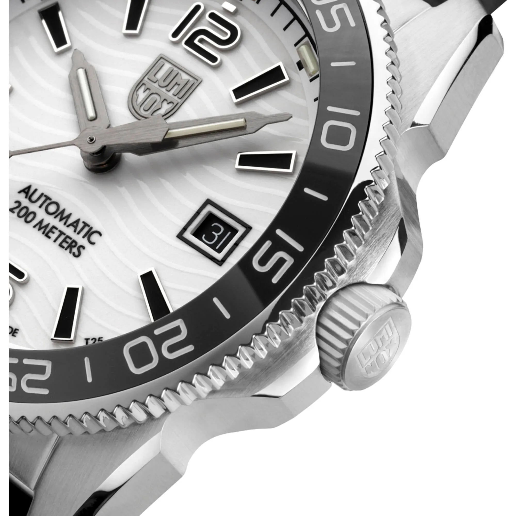Luminox Men's Watch - Pacific Diver Automatic White Dial Rubber Strap | XS.3101.H