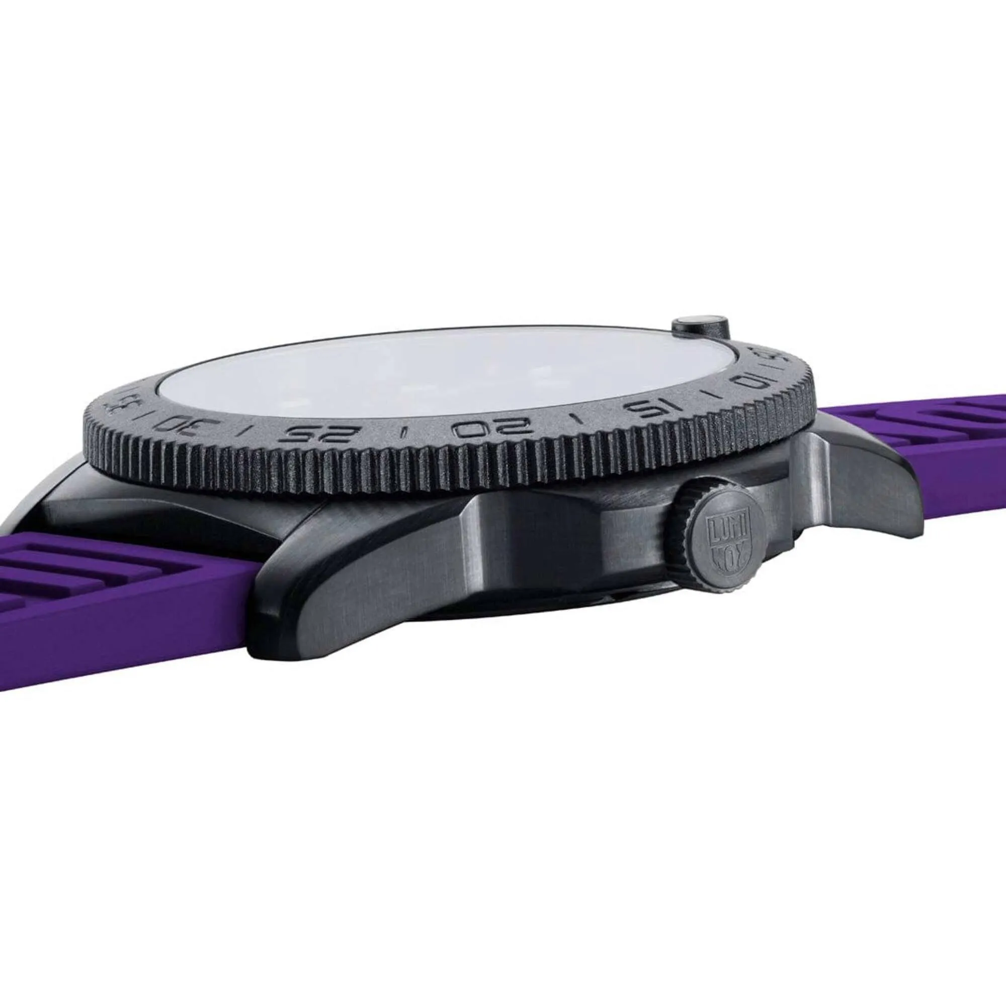 Luminox Men's Watch - Pacific Diver Black Dial Purple Strap | XS.3121.BO.TY.SET